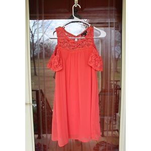 coral dress!!!